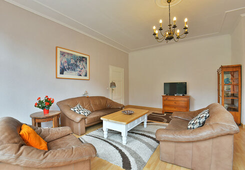 Ferienwohnung Schwalbennest (Wohnzimmer)