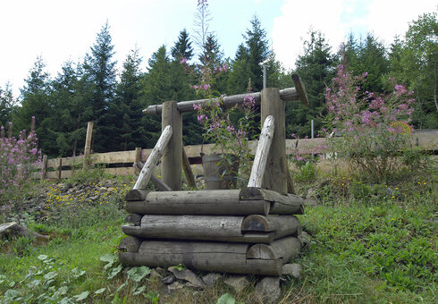Kleiner Brunnen vor dem Gasthaus