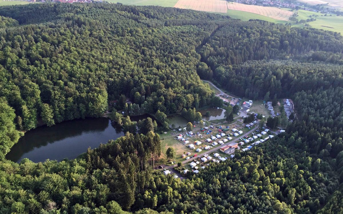 Schönsee Camping-Panorama