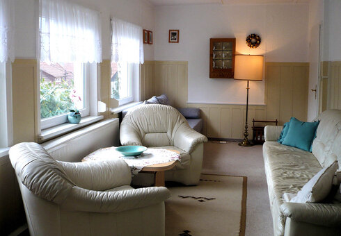 Blick in das Ferienhaus