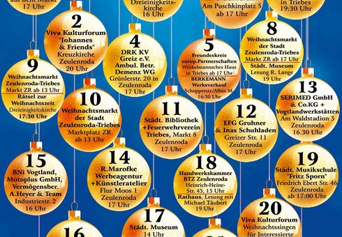 Lebendiger Adventskalender
