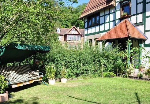 Liegewiese im Garten
