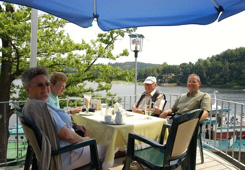 Terrasse im Freien