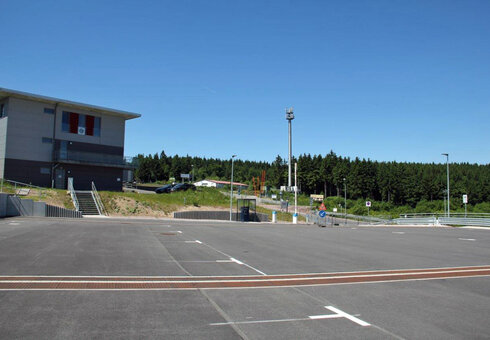 Caravanstellplatz am Biathlonstadion Oberhof