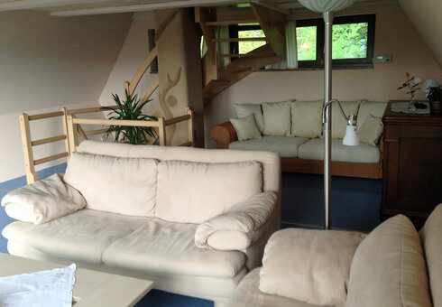 Blick in das Ferienhaus