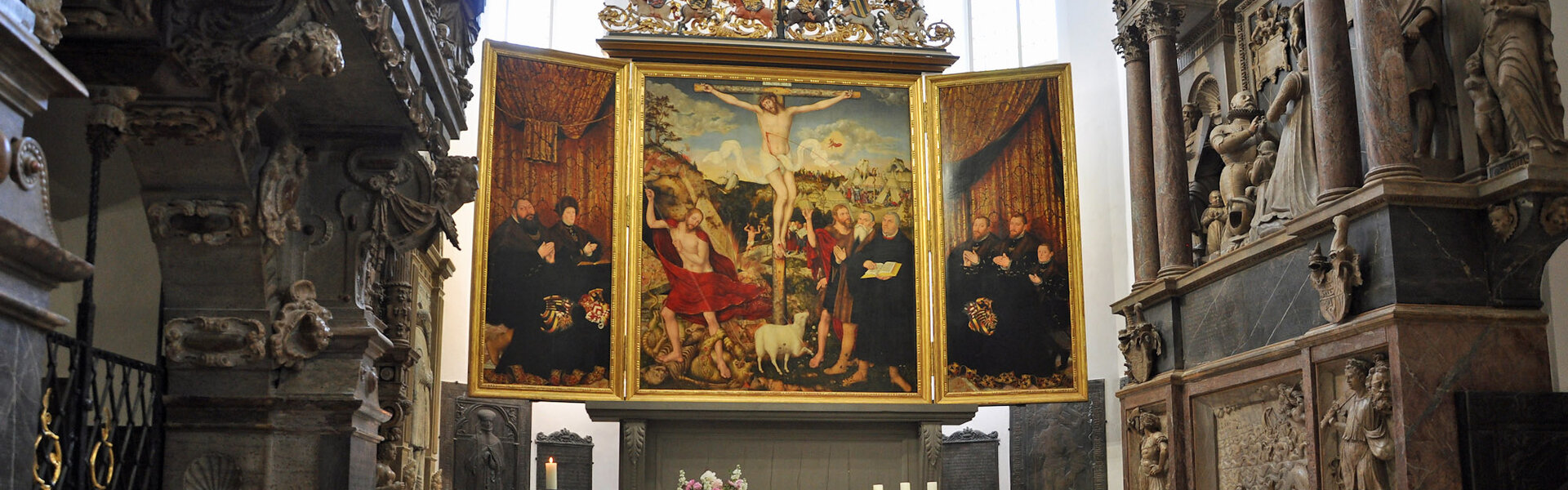 Cranachaltar in der Stadtkirche
