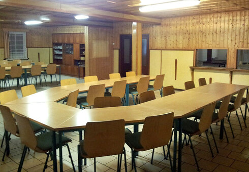 Speisesaal im Haupthaus