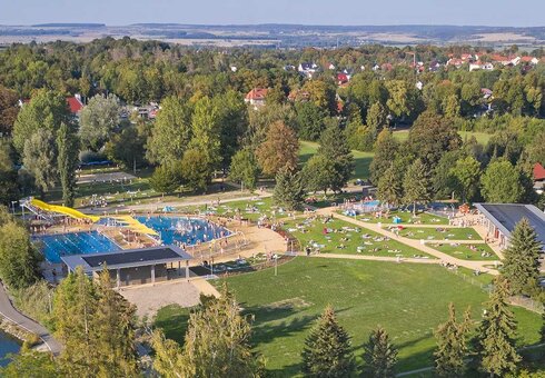Freibad gleich nebenan