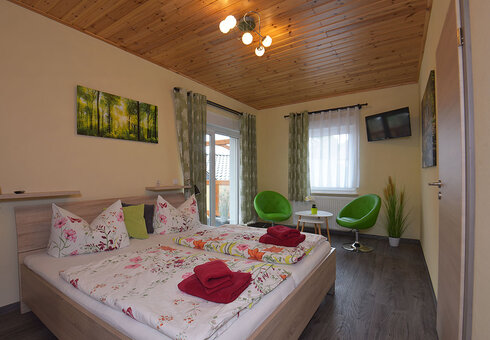 Zimmer mit Doppelbett