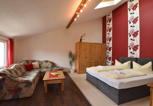 Ferienwohnung Terrasse (Schlafzimmer)