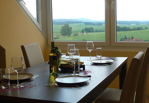 Ausblick Ferienwohnungen