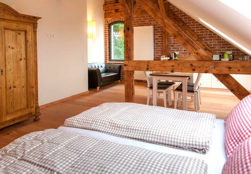 Blick in ein Appartement