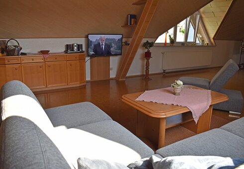 Blick in die Ferienwohnung