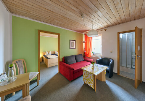 Blick in ein Appartement