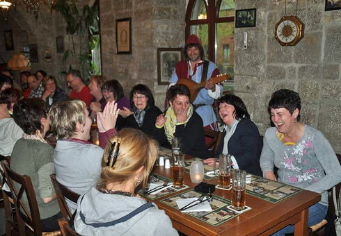Stimmung im Irish Pub