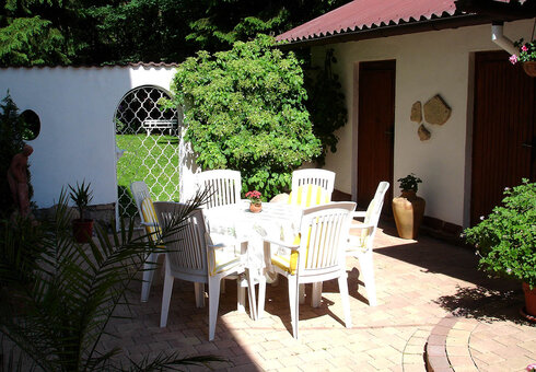 Gemütliche Terrasse