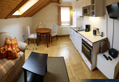 Blick in die Wohnung Gabeltal