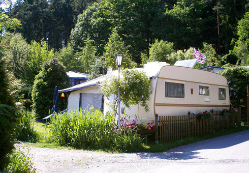Campen in herrlicher Natur
