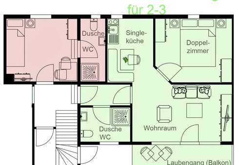 kleine Ferienwohnung