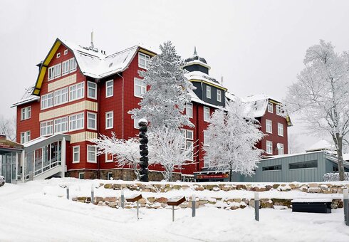 Berghotel Oberhof, Winteransicht