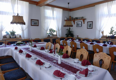 Blick in den Gastraum