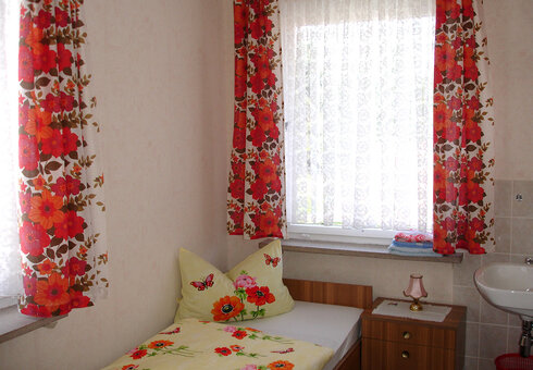 Blick in die Ferienwohnung (Schlafzimmer)
