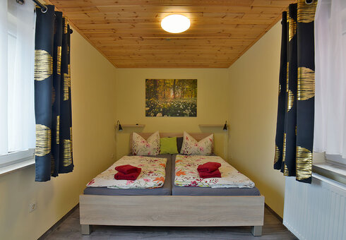Zimmer mit Doppelbett