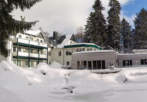 Cafe & Pension im Kurpark, Winter