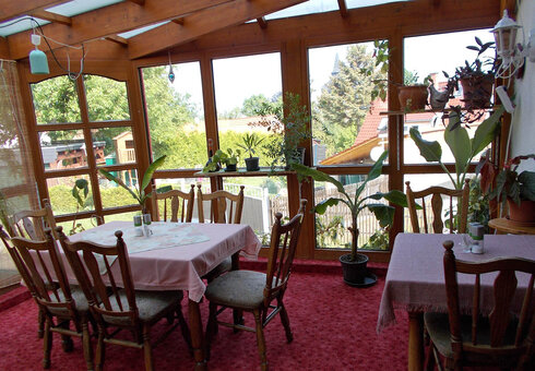 Im Wintergarten