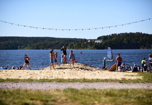 Saalburg Beach