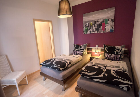Ferienwohnung 1, Schlafzimmer