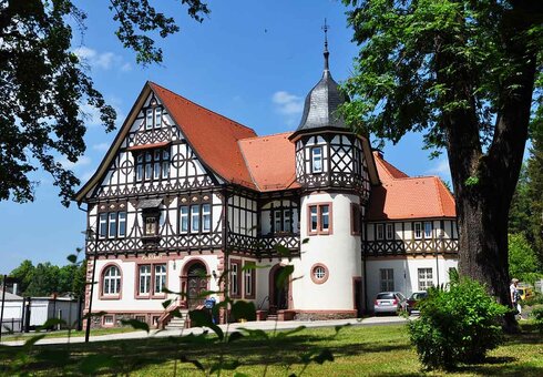 Postgebäude in Bad Liebenstein