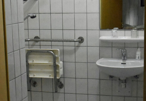 Gästebad, behindertengerecht