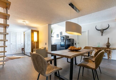 Blick in das Penthouse