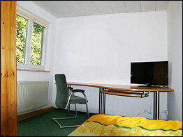 Schlafraum mit 1 Bett