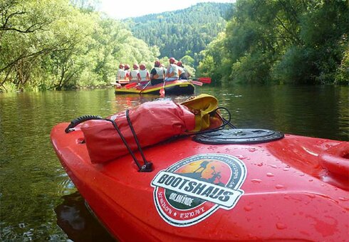 Wasserwandern auf der Saale