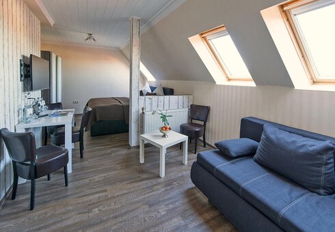 Blick in ein Apartment