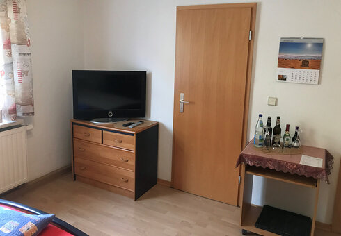 Blick in ein Gästezimmer
