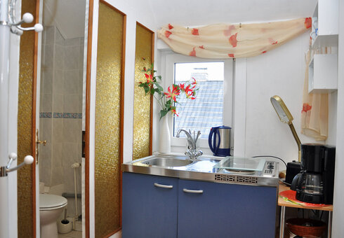 Blick in ein Appartement