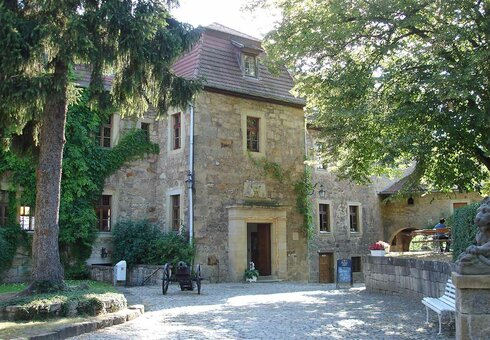 Innenhof der Creuzburg