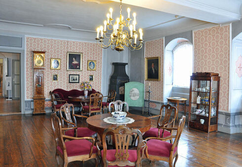 Schlossmuseum mit kostbaren Möbeln