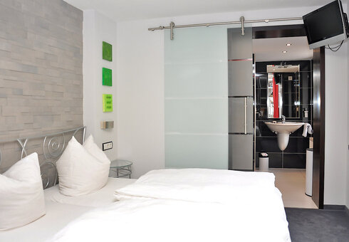 Blick in ein Appartement