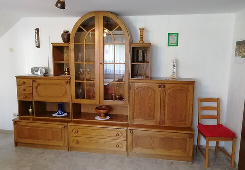 Blick in das Wohnzimmer