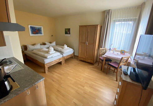 Blick in die Ferienwohnung