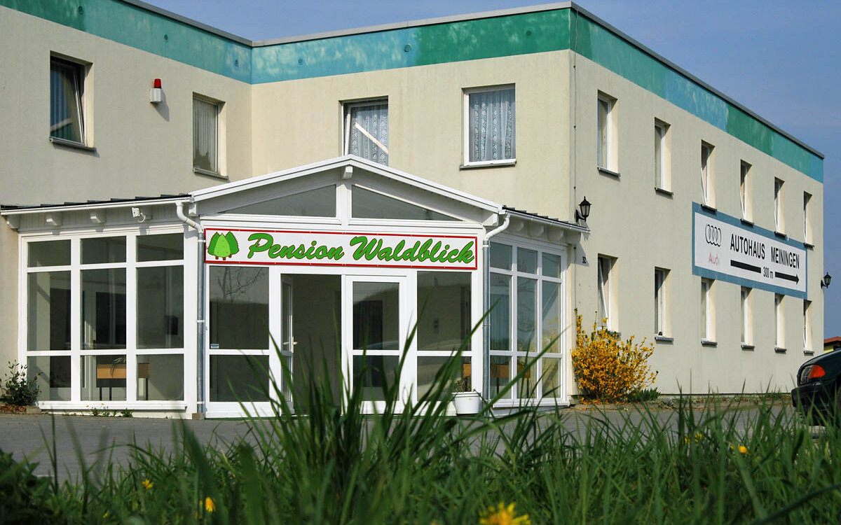 Pension-Waldblick-Meiningen-Dreissigacker-Panorama