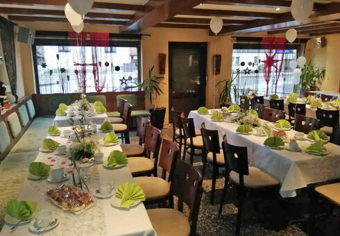 Blick in das Gasthaus