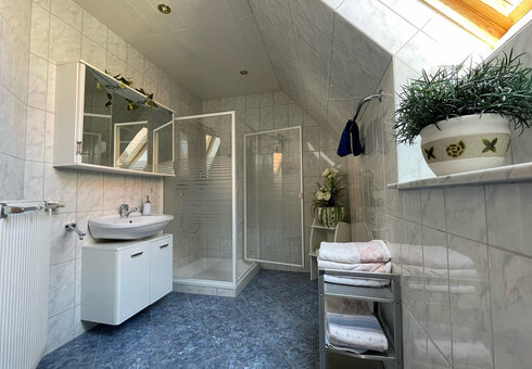 Bad mit Dusche / WC