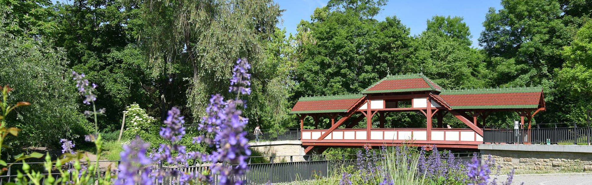 Stadtparkbrücke in Sömmerda