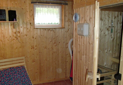 hauseigene Sauna