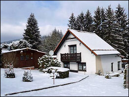 Ferienhaus RoCo, Winteransicht
